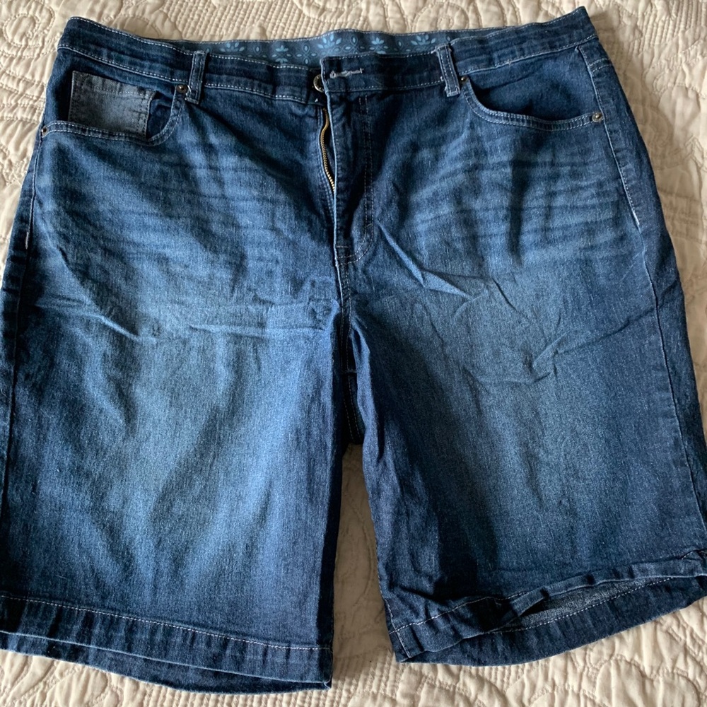 Faded glory denim shorts